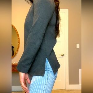 Grey V-neck Sweater